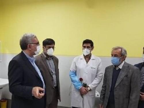  عیادت وزیر بهداشت از  چمران