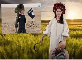داعشی‌ چشم آبی و مو بلوند