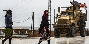  اهالی روستایی کاروان نظامیان آمریکا را اخراج کردند