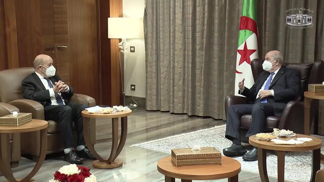  سفر وزیر خارجه فرانسه به الجزایر