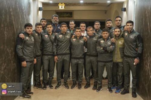  تیم ملی کشتی فرنگی عازم مغولستان شد