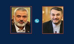  هنیه و امیرعبداللهیان تلفنی گفتگو کردند