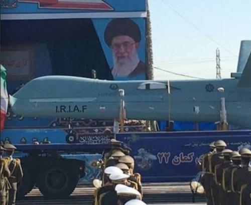 عکس/ رونمایی از پهپاد کمان ۲۲