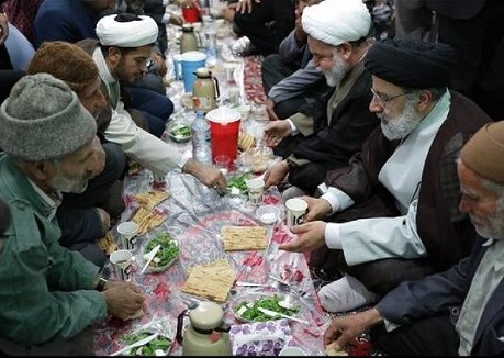  وقتی باورت نمیشه روبروی رییس جمهور نشستی +عکس