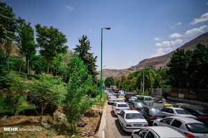  جاده چالوس یکطرفه شد