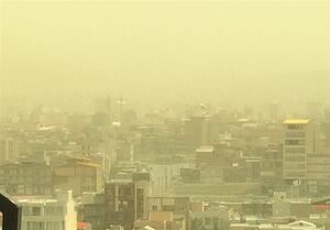  هوای تهران آلوده شد