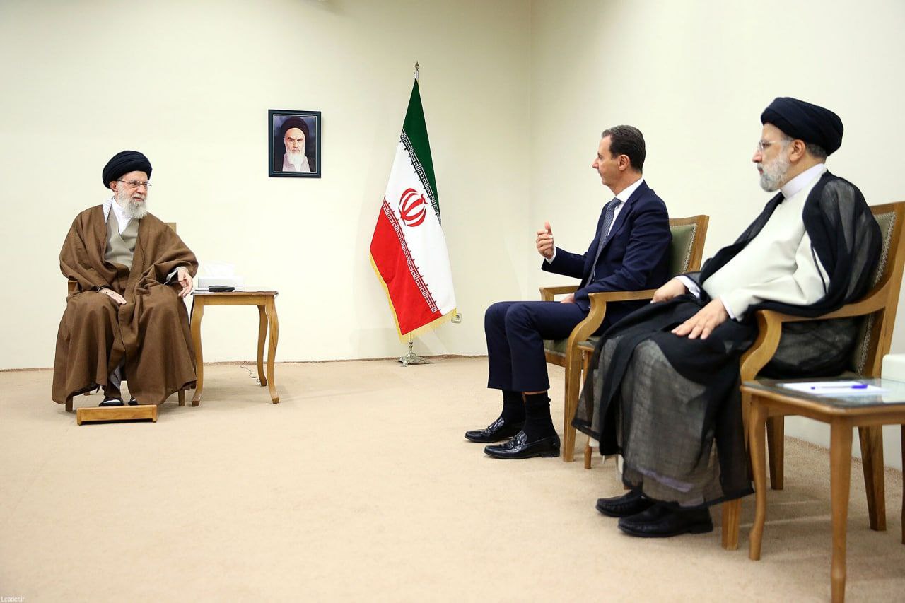  بشار اسد امروز به «تهران» آمد و رفت