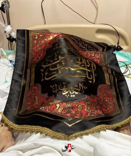 آخرین تصویر از مرحوم آیت‌الله فاطمی نیا