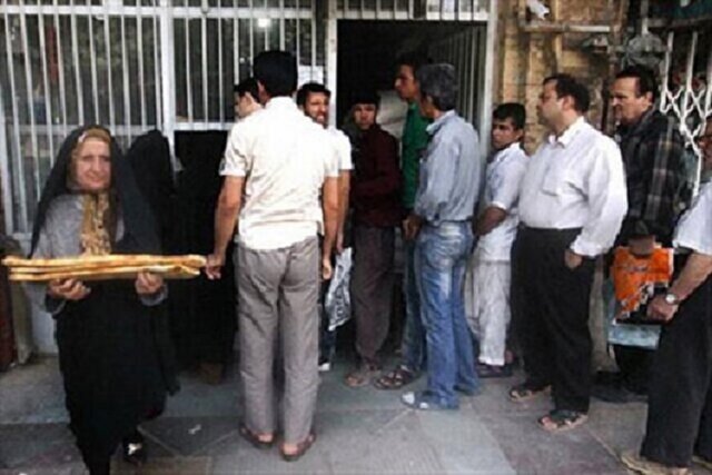 صف نانوایی‌ها طولانی‌تر شد