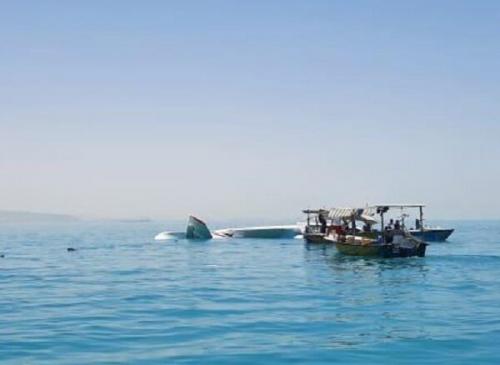  سقوط یک فروند هواپیمای آموزشی در آب‌های جزیره قشم
