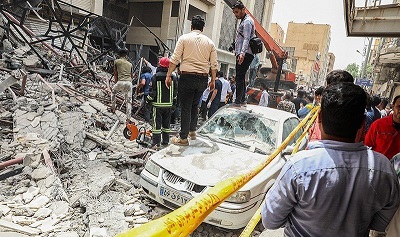 آبگرفتگی طبقه هم‌کف ««متروپل» 