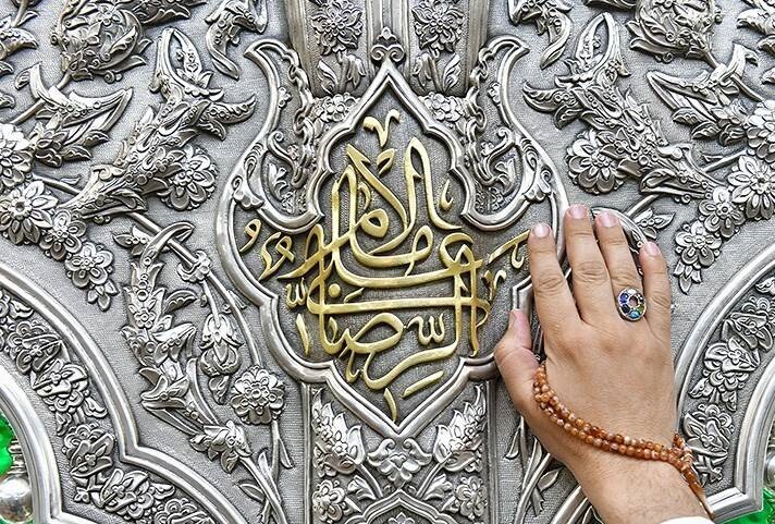 حال و هوای کربلا در شام میلاد امام رضا(ع)
