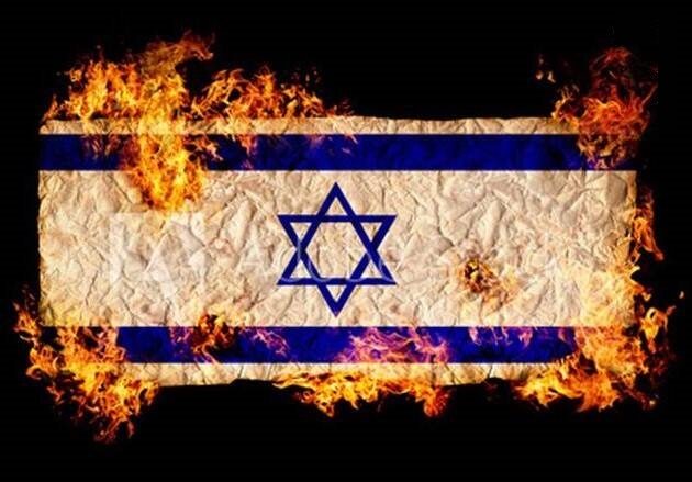  فیلم/ آتش‌زدن پرچم اسرائیل در مرز فلسطین 