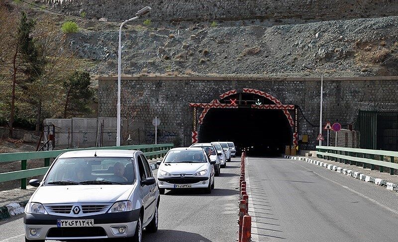 جاده کرج - چالوس مسدود می شود