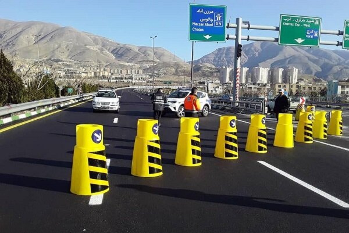  جاده کرج ـ چالوس بسته شد
