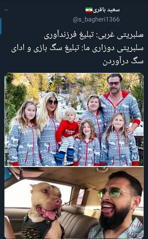فرق سلبریتی‌ ما با غربی‌ها به روایت تصویر 