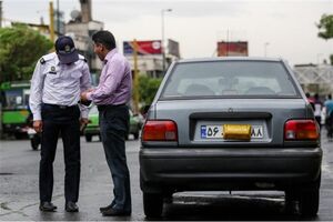  برخورد پلیس با پلاک‌های مخدوش 