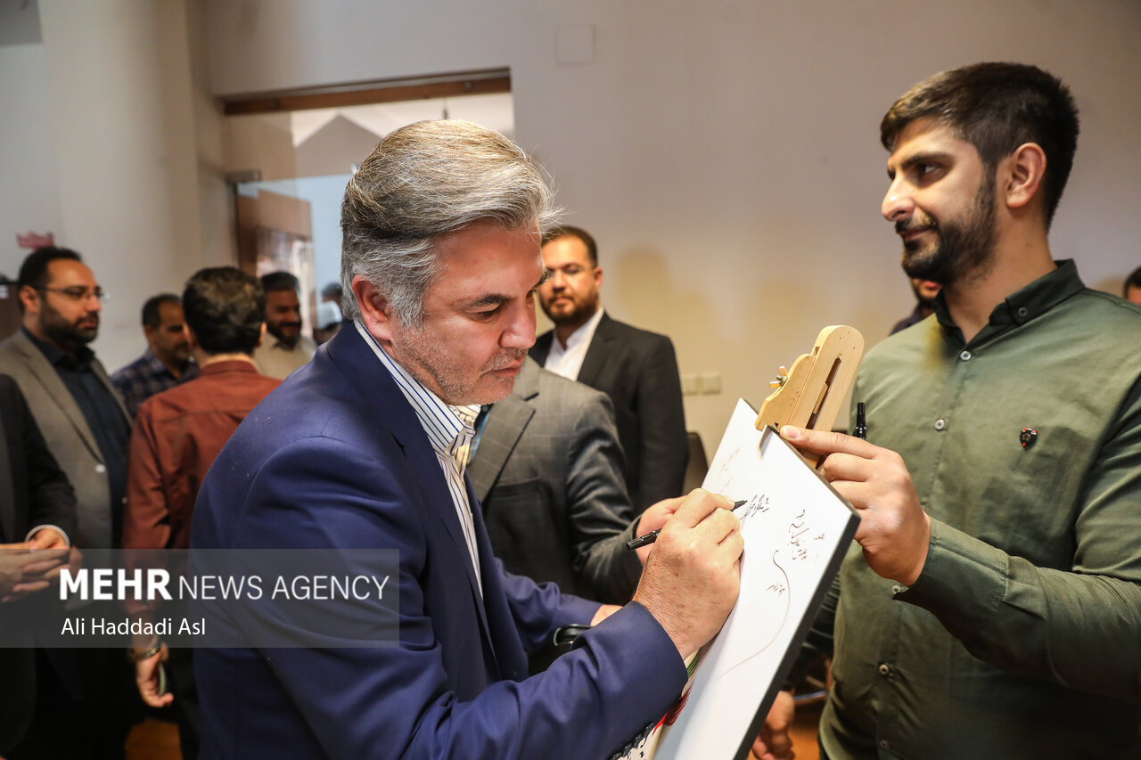 عکس/ دستخط حمید استیلی