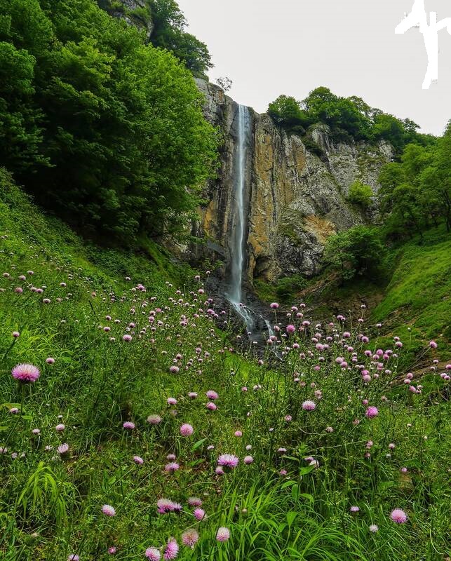 عکس/ بلندترین آبشار در شمال ایران