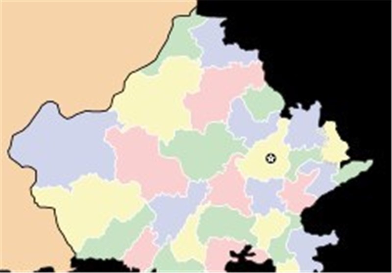 سقوط یک جنگنده در ایالت راجستان هند/عکس