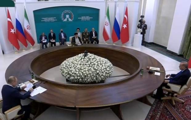 رئیسی: حضور غیرقانونی آمریکا در سوریه عامل بی ثباتی این کشور است/ پوتین: کار داعش را تمام‌ خواهیم کرد/اردوغان: بر راهکار سیاسی و دیپلماتیک برای حل بحران سوریه تمرکز کردیم