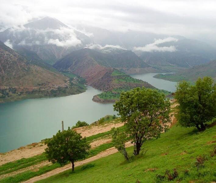 عکس/ دشت رویایی در حوالی مسجد سلیمان