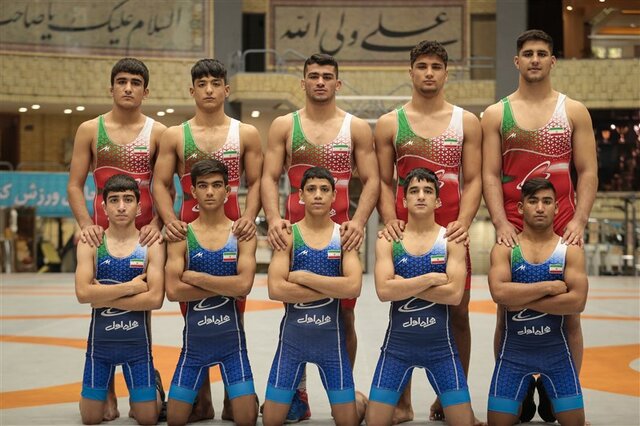  کشتی فرنگی نوجوانان ایران با یک طلا، ۲ نقره و ۴ برنز قهرمان جهان شد