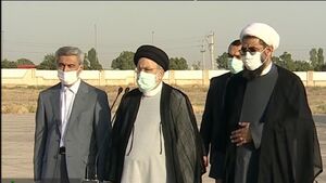 رئیس جمهور وارد همدان شد