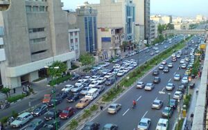 ممنوعیت ورود خودروهای سنگین به میرداماد