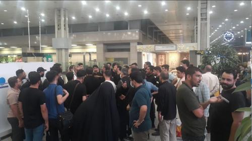 ۱۲ ساعت تاخیر در پرواز شرکت آتا به نجف