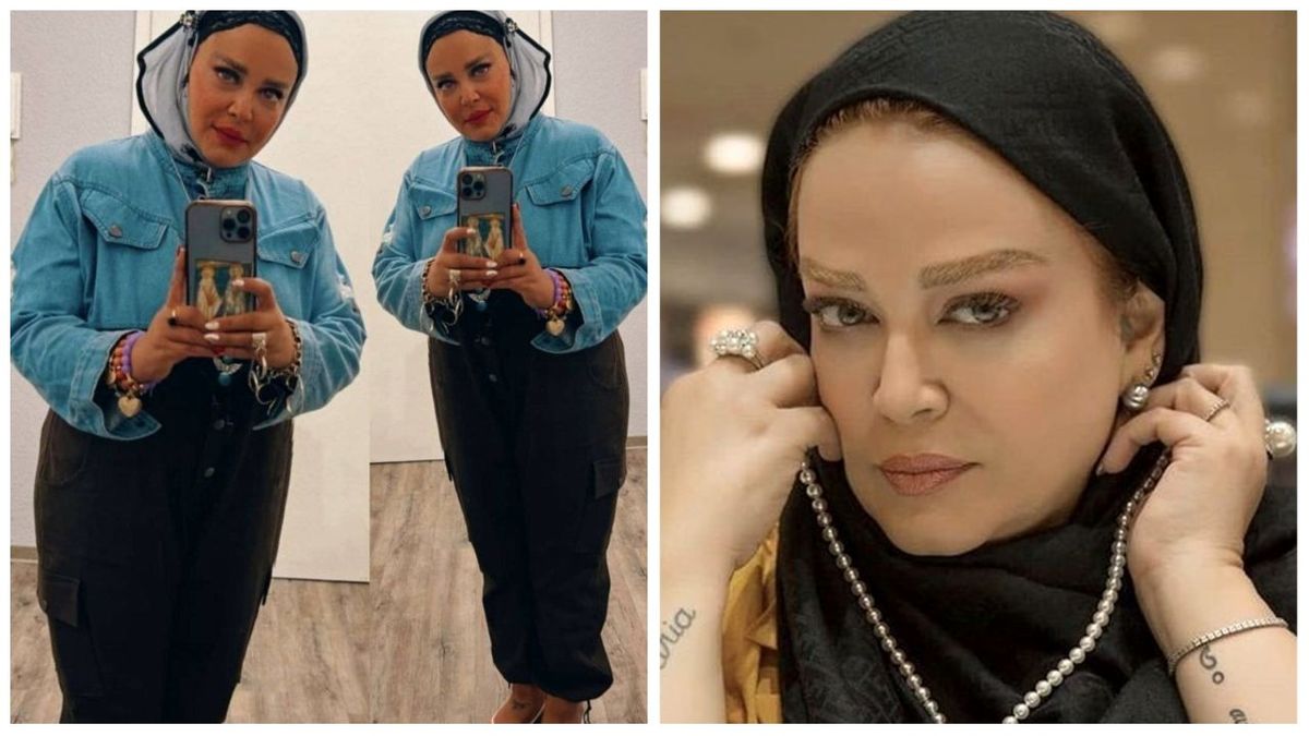 آرایش جدید و عجیب بهاره رهنما 