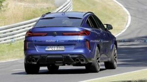  عکس‌های جاسوسی از خودرو BMW X6 M