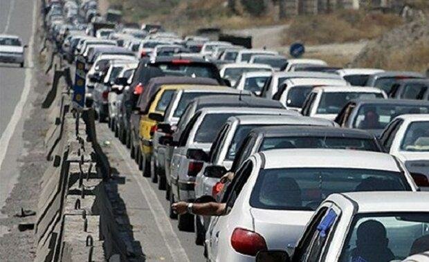 ترافیک سنگین در محورهای هراز و فیروزکوه