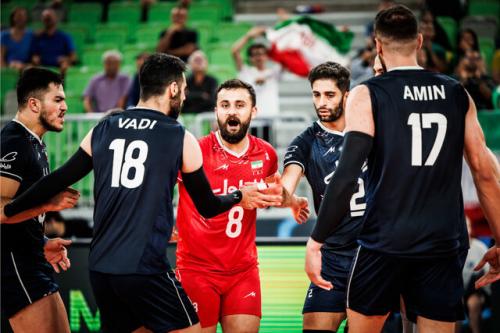 برتری آماری تیم ملی والیبال ایران
