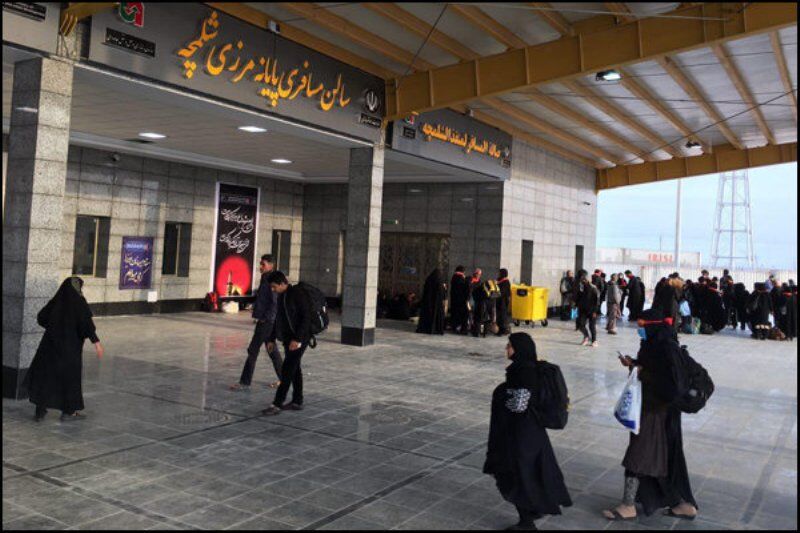  فیلم/ هدایت زائران به خرمشهر در مرز شلمچه