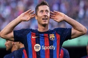  لواندوفسکی به رکورد رونالدو در لالیگا رسید