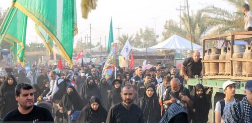خدمت‌رسانی بنیاد۱۵خردادبه زائرین اربعین حسینی