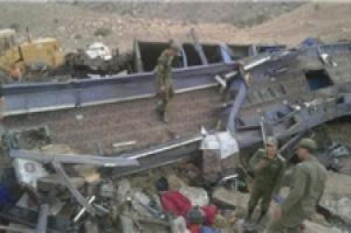 جزئیات حادثه سقوط اتوبوس سربازان به دره
