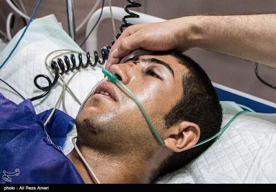 عکس/ سربازان مصدوم سانحه تصادف نی ریز 