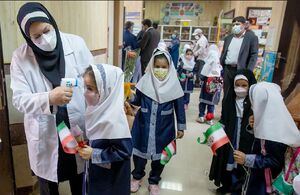  دانش آموزان با علائم سرماخوردگی مدرسه نروند