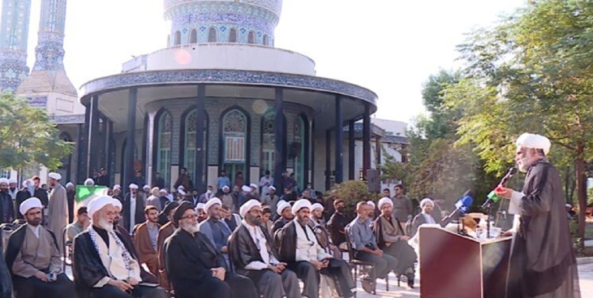 تجمع طلاب در حمایت از گشت ارشاد
