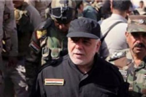نخست وزیر عراق وارد فلوجه شد 
