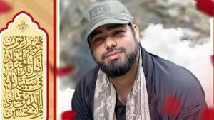  شهادت یک بسیجی در اغتشاشات محله امام‌زاده حسن +عکس