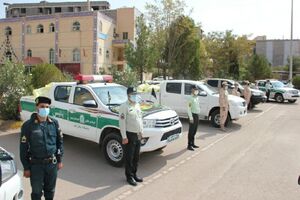  جان باختن مامور فراجا در واژگونی خودرو