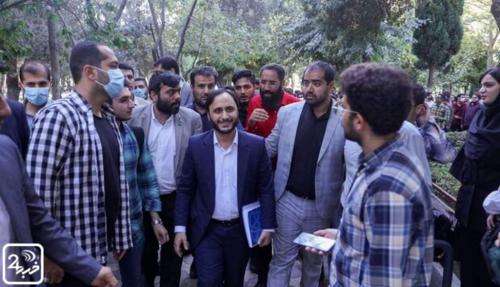 واکنش توئیری به حضور بهادری جهرمی در دانشگاه علامه + عکس 