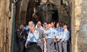 عملیات مبارز فلسطینی در مسجدالاقصی