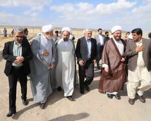  نماینده اعزامی رهبر انقلاب وارد خاش شد