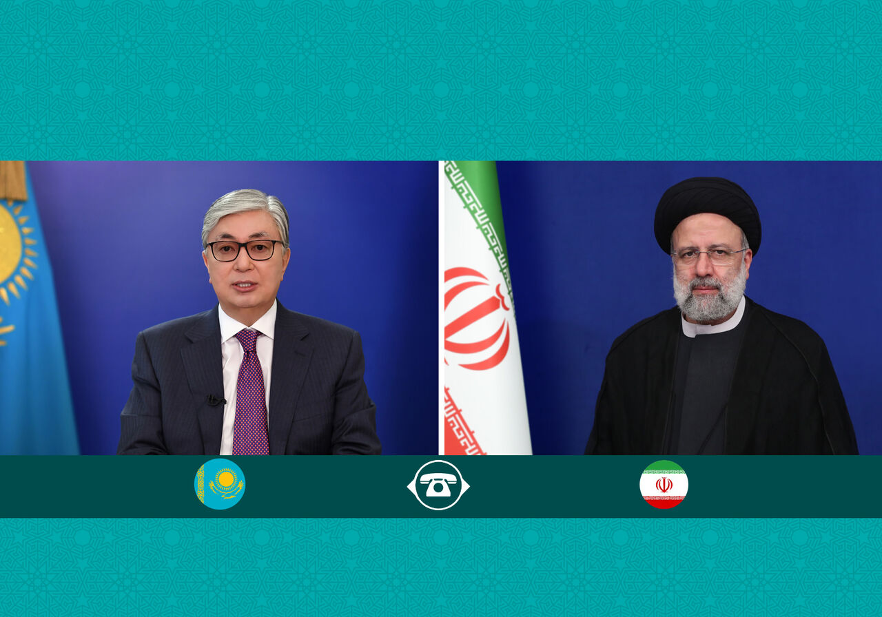 گفت‌وگوی تلفنی رئیس‌جمهور منتخب قزاقستان با رئیسی