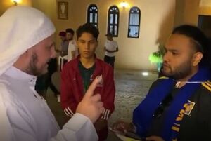  هوادار مکزیکی در جام جهانی مسلمان شد 