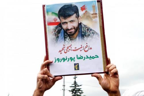 روضه‌ یک خطی؟ محل شهادت شهید حمیدرضا پورنوروز+ عکس